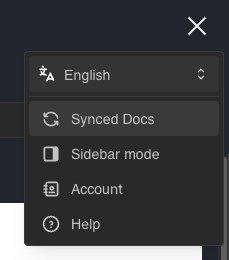 Open Synced Docs